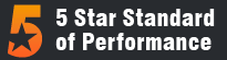 5 Star Standard of Performance